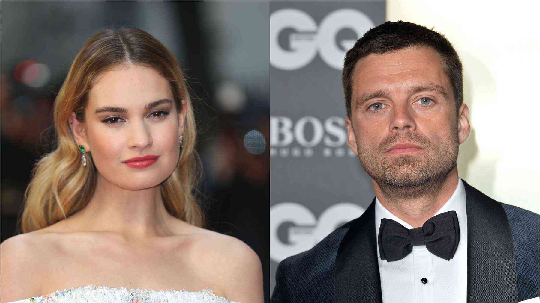 Lily James et Sebastian Stan en pleine sex-tape | SEE Mag